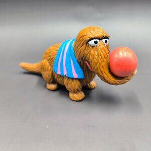 Snuffy Pvc Figure Snuffleupagus Sesame Street Applause Beach Series 5 inch
